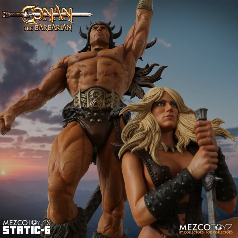 купить Mezco Toyz Static-6 Conan the Barbarian Statue 16.jpg