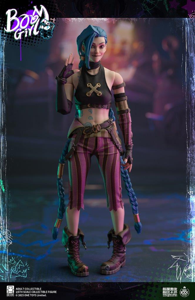 купить Фигурка Джинкс Аркейн — OneToys Boom Girl Arcane Jinx 1:6 Deluxe 1.jpeg