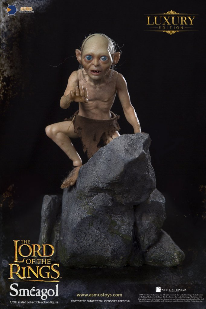 Купить фигурка Asmus Toys Lord of the Rings Gollum:Smeagol 1:6 Deluxe Set 16.jpeg