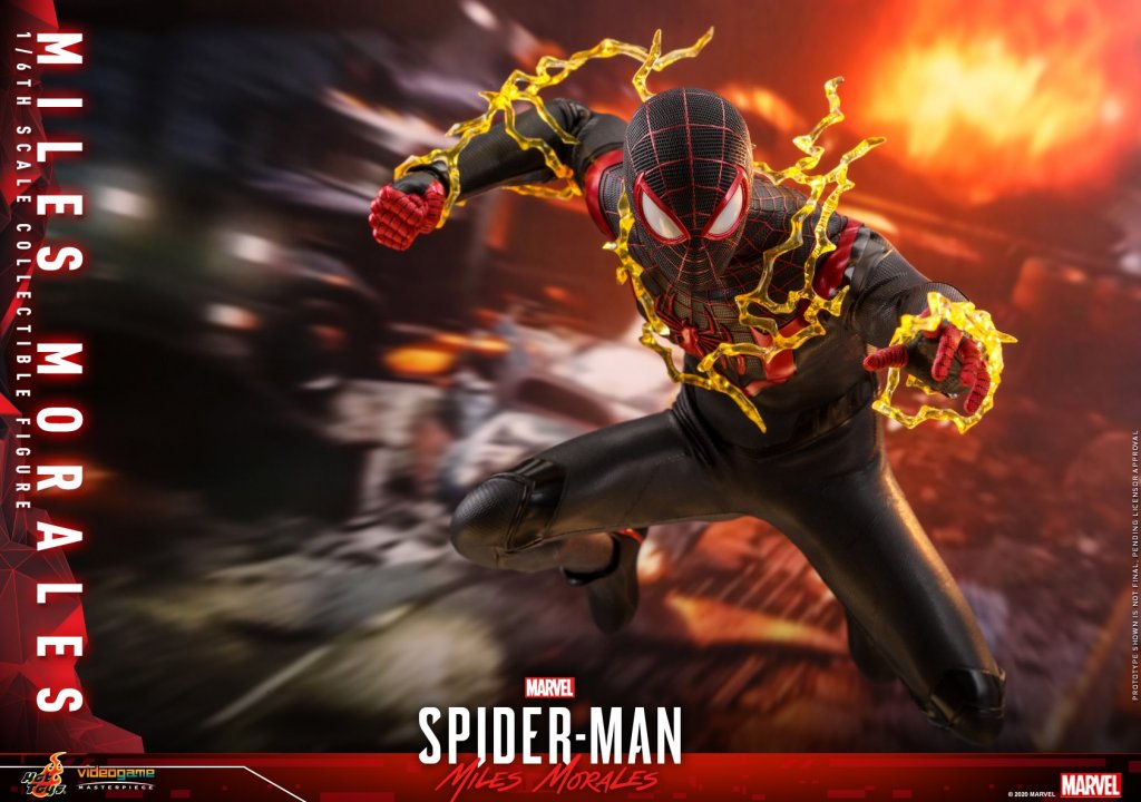 Фигурка Спайдермен Hot Toys VGM46 Spider-Man Miles Morales Figure 16 Scale Figure (2).jpg