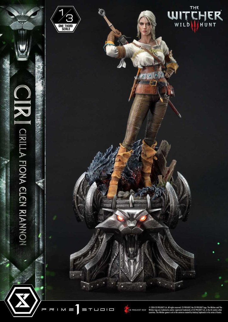 купить Фигурка Prime 1 Studio MMW3-03S Witcher 3 Ciri 1:3 Statue 14.jpg