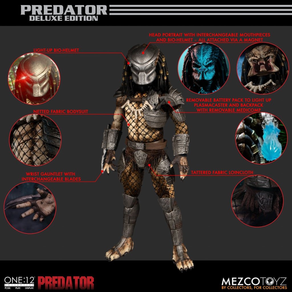 Фигурка Хищник Predator One12 Collective Deluxe Edition Action Figure (13).jpg