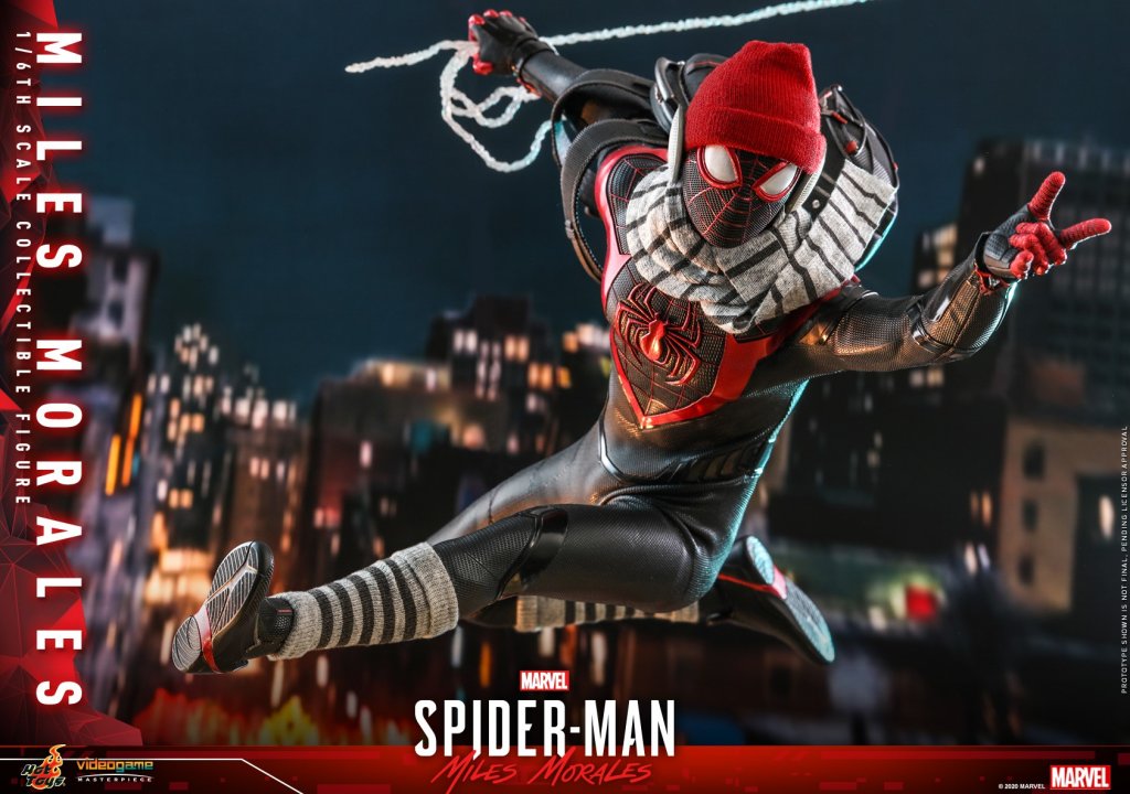 Фигурка Спайдермен Hot Toys VGM46 Spider-Man Miles Morales Figure 16 Scale Figure (3).jpg