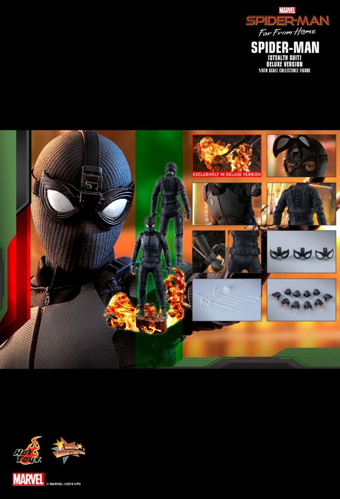 Фигурка Спайдермен Stealth Suit Deluxe от Hot Toys 10.jpg