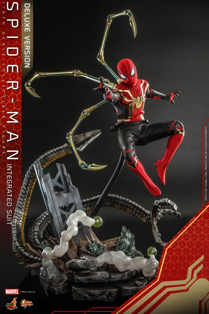 Фигурка Человек-Паук — Hot Toys Spider-Man No Way Home Integrated Suit 1:6 Deluxe 4.jpeg