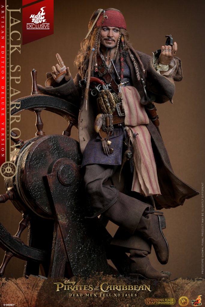 купить Фигурка Hot Toys DX37 DX38 DX39AE Pirates Of The Caribbean: Dead Men Tell No Tales – Jack Sparrow 1:6 Deluxe Version 2.jpeg