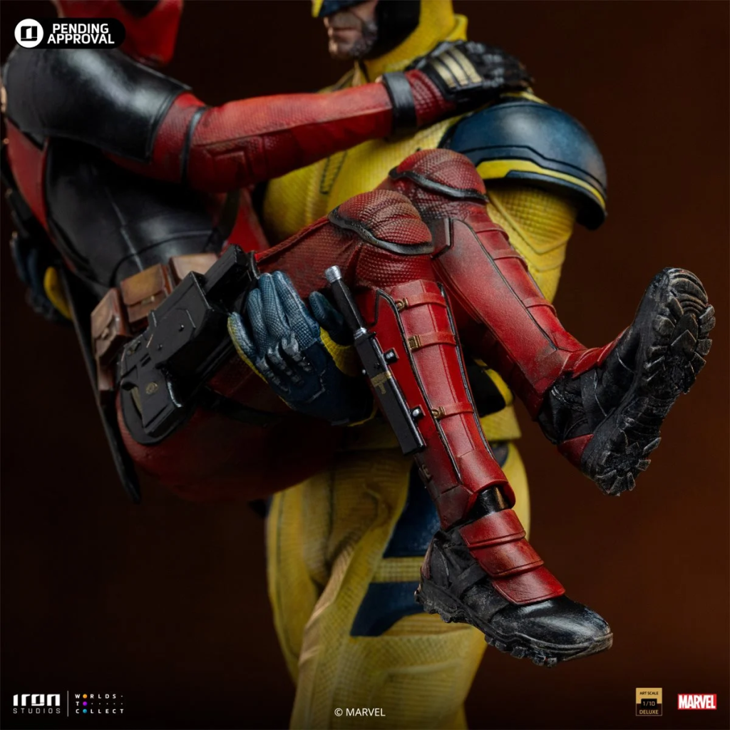 купить Фигурка Iron Studios Deadpool and Wolverine Deluxe Limited Edition 1:10 Art Scale Statue 7.jpg