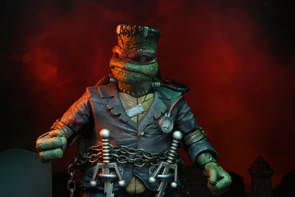 Фигурка Ultimate Raphael as Frankenstein Monster — Neca Universal Monsters x Teenage Mutant Ninja Turtles 7.jpeg