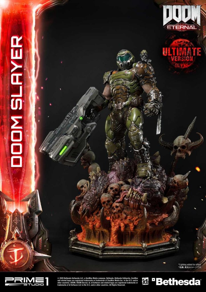 Prime 1 Studio Ultimate Museum Masterline Doom Eternal Doom Slayer Statue (12).jpg