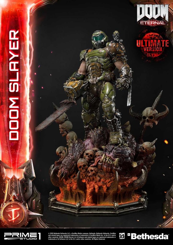 Prime 1 Studio Ultimate Museum Masterline Doom Eternal Doom Slayer Statue (11).jpg