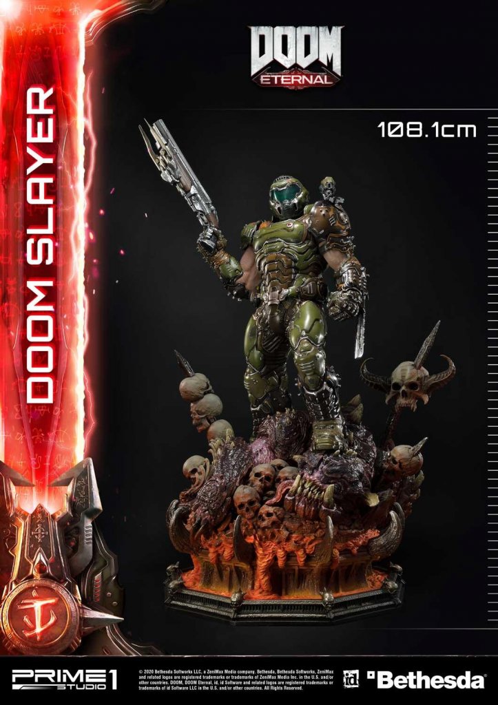Prime 1 Studio Ultimate Museum Masterline Doom Eternal Doom Slayer Statue (8).jpg