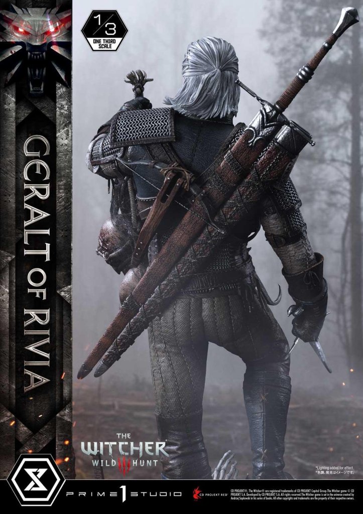 Купить статуя Prime 1 Studio The Witcher 3 Geralt of Rivia 13 Scale Statue (10).jpg