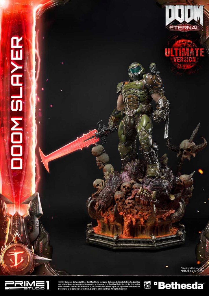 Prime 1 Studio Ultimate Museum Masterline Doom Eternal Doom Slayer Statue (13).jpg