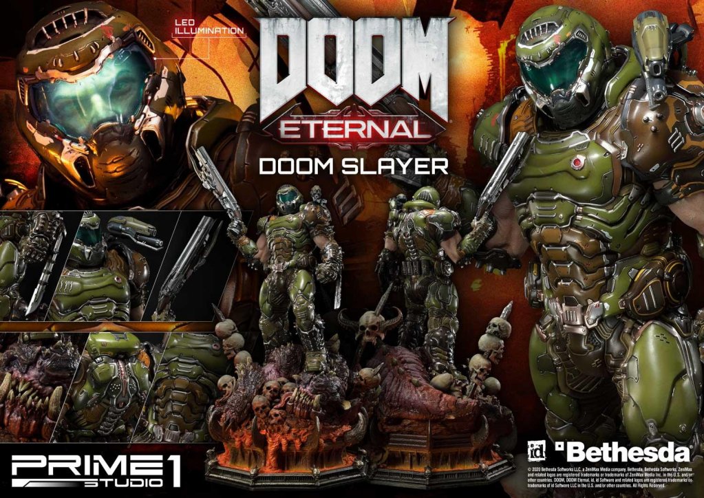 Prime 1 Studio Ultimate Museum Masterline Doom Eternal Doom Slayer Statue (45).jpg
