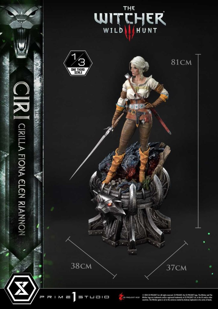 купить Фигурка Prime 1 Studio MMW3-03S Witcher 3 Ciri 1:3 Statue 10.jpg