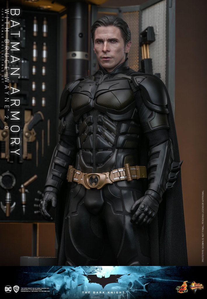 купить Фигурка Hot Toys The Dark Knight – Batman Armory and Bruce Wayne 1:6 Scale Figure Set (2.0) 4.jpeg