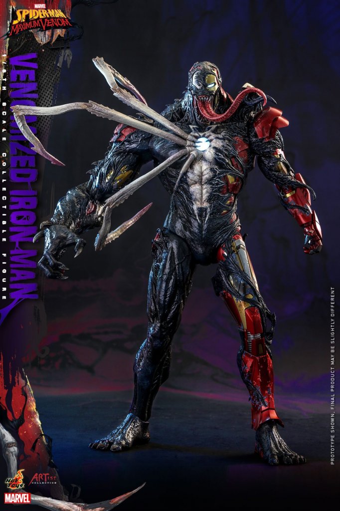 Фигурка Hot Toys AC04 Marvel Spider-Man Maximum Venom – Venomized Iron Man 16th Scale Collectible Figure (1).jpg