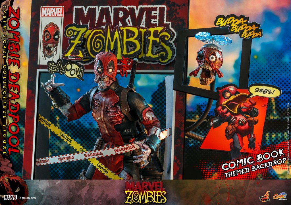 фигурка Hot Toys CMS06 Marvel Zombies Zombie Deadpool 16 Scale Figure (21).jpg