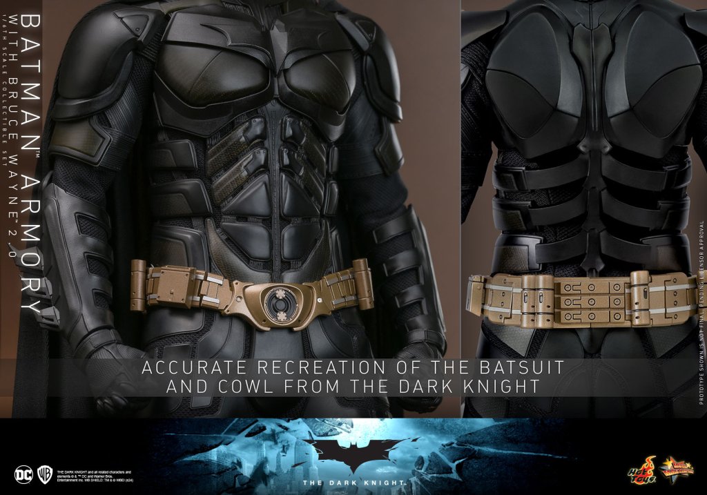 купить Фигурка Hot Toys The Dark Knight – Batman Armory and Bruce Wayne 1:6 Scale Figure Set (2.0) 22.jpeg