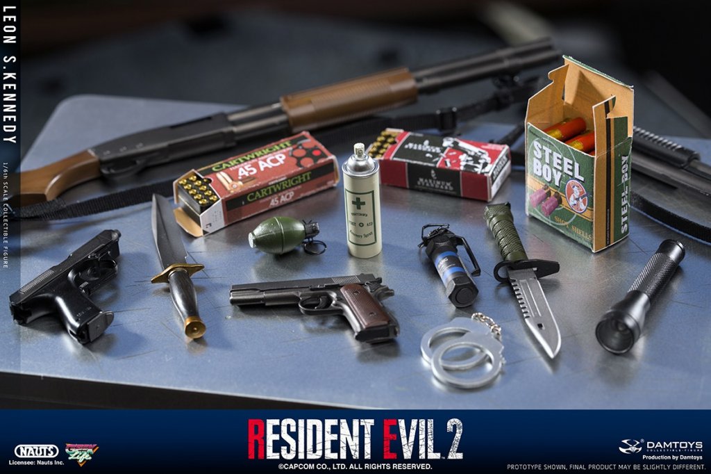 Фигурка DAMTOYS DMS030 Resident Evil 2 – Leon S. Kennedy Figure (34).jpg