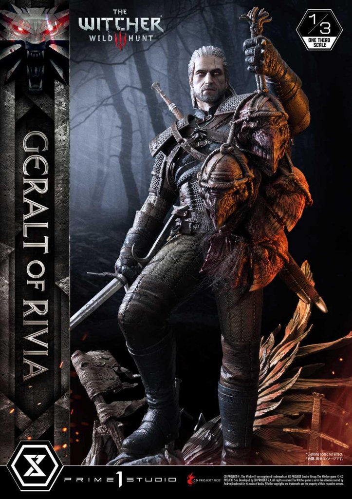 Купить статуя Prime 1 Studio The Witcher 3 Geralt of Rivia 13 Scale Statue (2).jpg
