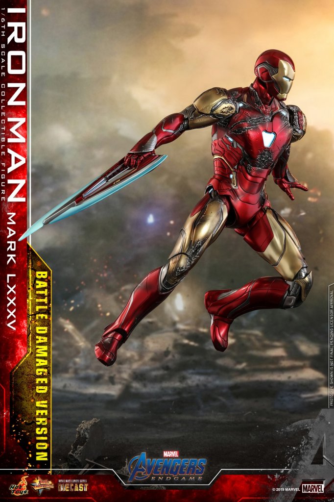 Фигурка Iron Man Mark LXXXV — Hot Toys Avengers Endgame Battle Damaged (13).jpg