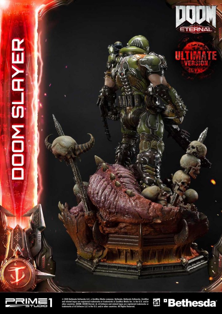 Prime 1 Studio Ultimate Museum Masterline Doom Eternal Doom Slayer Statue (19).jpg