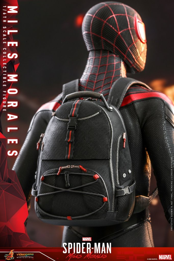 Фигурка Спайдермен Hot Toys VGM46 Spider-Man Miles Morales Figure 16 Scale Figure (18).jpg