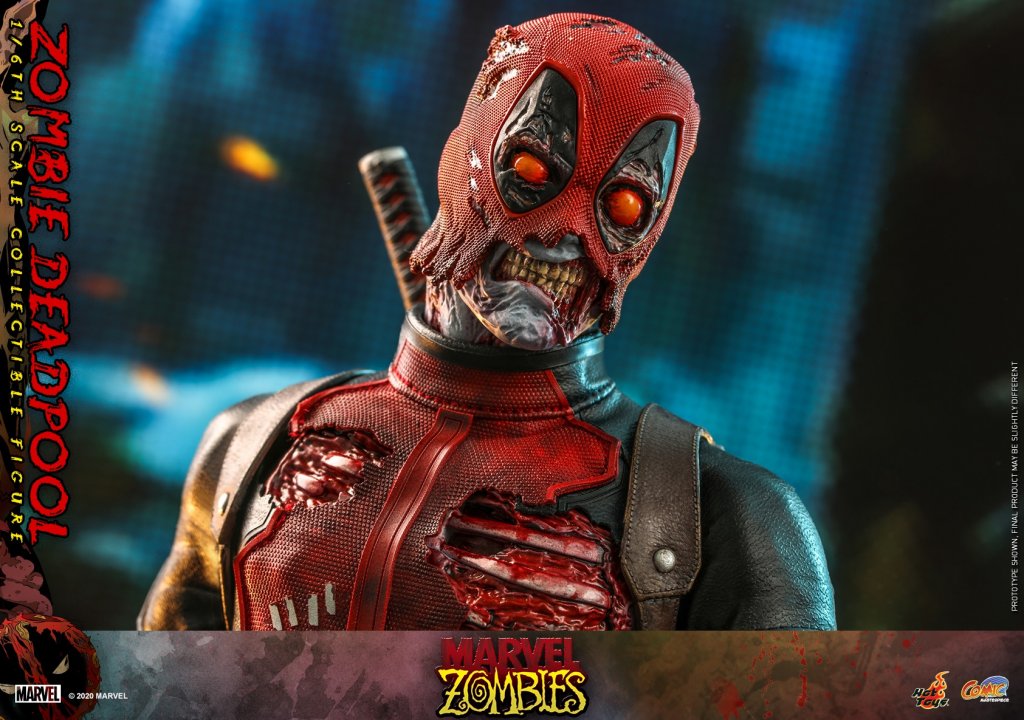 фигурка Hot Toys CMS06 Marvel Zombies Zombie Deadpool 16 Scale Figure (17).jpg