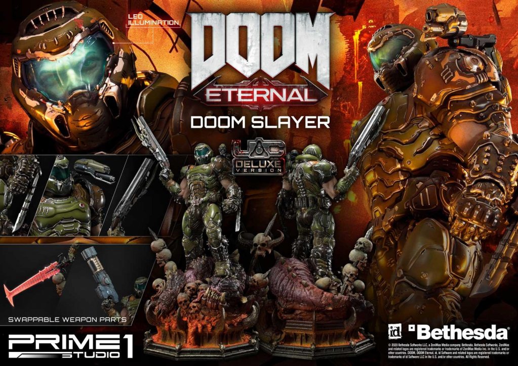 Prime 1 Studio Ultimate Museum Masterline Doom Eternal Doom Slayer Statue (46).jpg