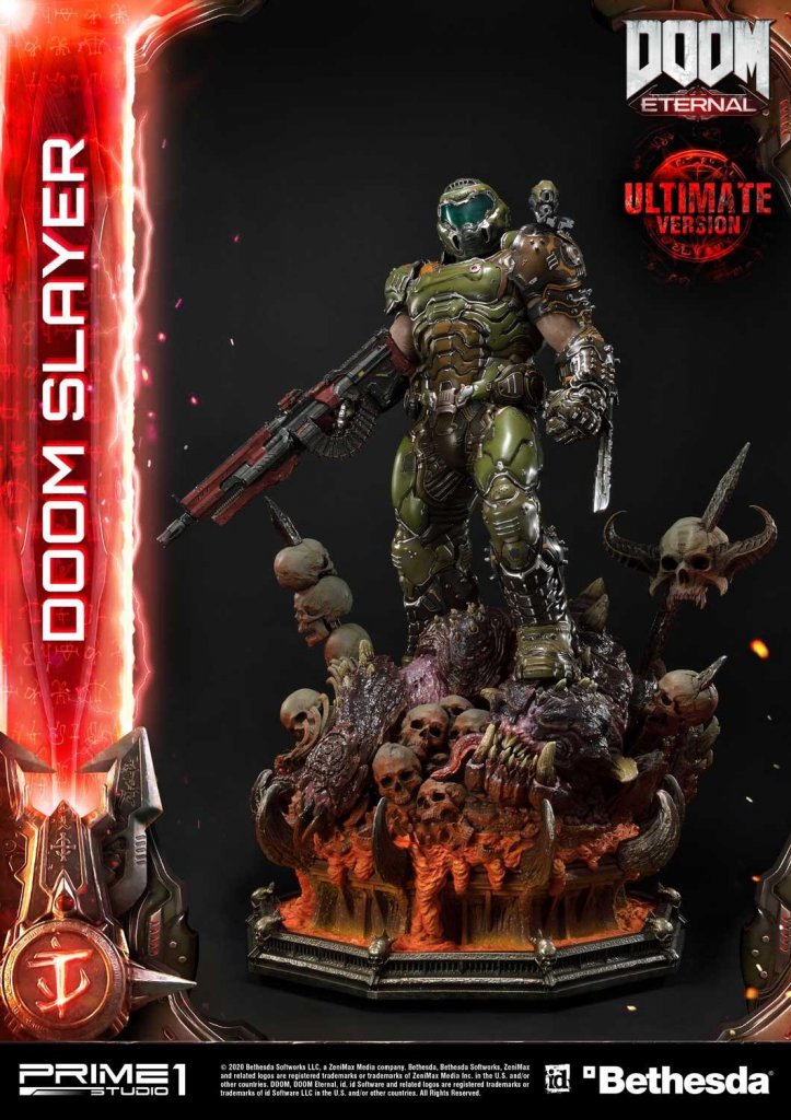 Prime 1 Studio Ultimate Museum Masterline Doom Eternal Doom Slayer Statue (10).jpg