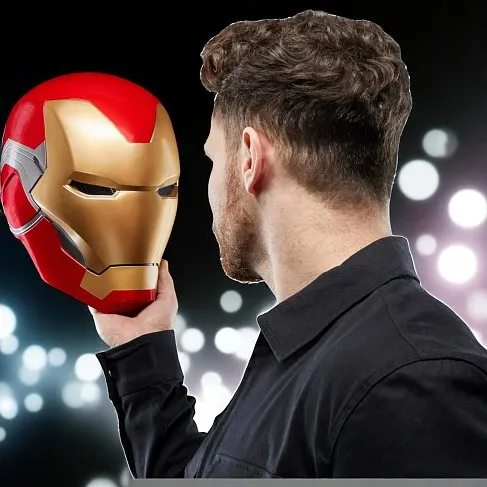 Шлем Железного Человека — Hasbro Marvel Legends Electronic Helmet Iron Man Mark 85