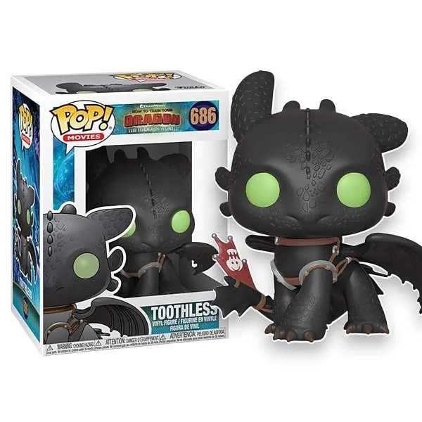 Фигурка How to Train your Dragon 3 Toothless — Funko Pop! Vinyl 686