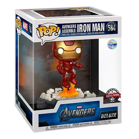 Фигурка Iron Man Assemble Exc — Funko POP! Marvel Deluxe 584