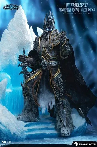 Фигурка Lich King Arthas — Shark Toys SK-008 Frost Demon King 1/6