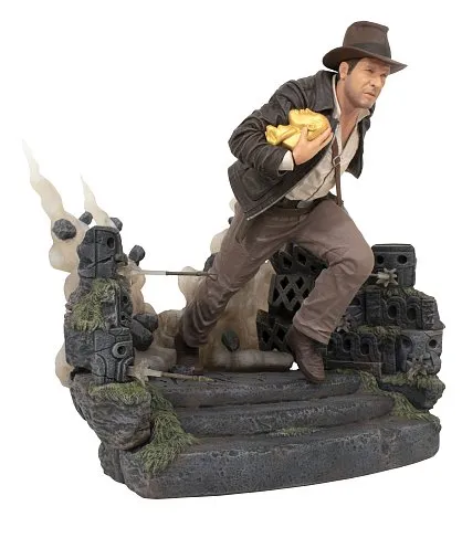 Фигурка Indiana Jones Gallery — Raiders of Lost Ark Escape DLX PVC Diorama