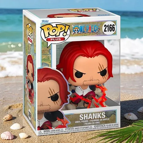 Фигурка One Piece Shanks — Funko Pop! Vinyl 2166