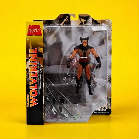 Фигурка Росомаха — Marvel Select Brown Costume Unmasked Wolverine