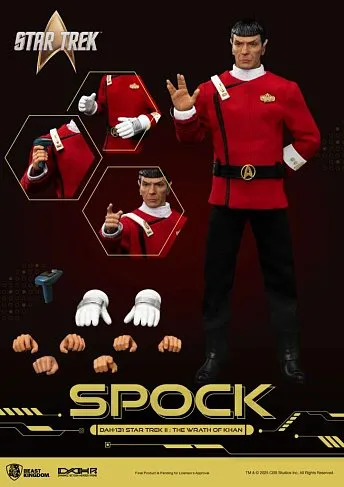 Фигурка Spock — Star Trek II The Wrath of Khan Dynamic 8ction Heroes