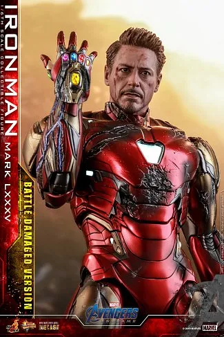 Фигурка Iron Man Mark LXXXV — Hot Toys Avengers Endgame Battle Damaged 1/6