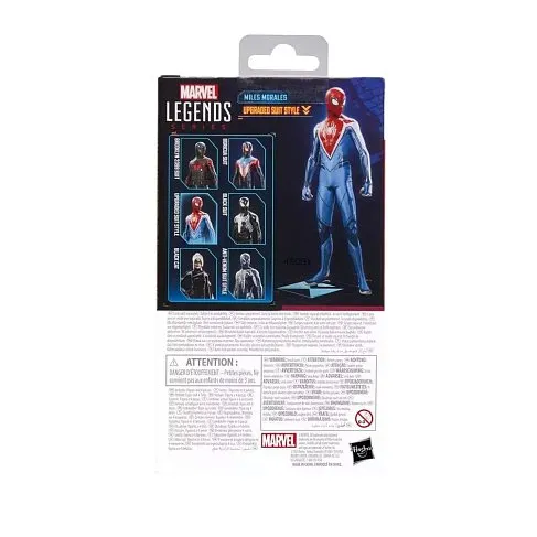 Фигурка Spider-Man 2 Miles Morales Upgraded Suit — Hasbro Gamerverse Figure