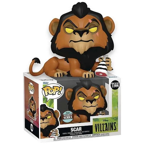Фигурка Funko POP! Disney Villains Scar with meat SS Exc 1144