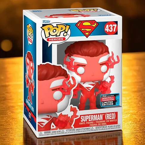 Фигурка DC Comics Superman Red Exclusive — Funko Pop! Vinyl 437