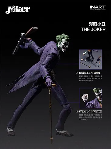 Фигурка Джокер — Inart MAG C0005 DC Comics Joker 1/12