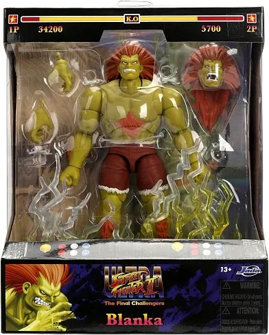 Фигурка Blanka — Jada Ultra Street Fighter II Figure
