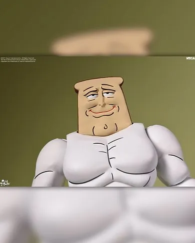 Фигурка Рассыпчатый Человек-Тост — Neca Ultimate Powdered Toast Man Figure