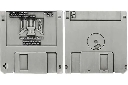 DOOM 2 Floppy Disk Limited Edition Replica