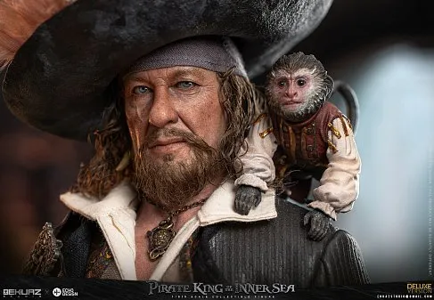 Фигурка Captain Barbossa — Ekuaz Studio x Echo Design EKS012D Pirates of the Caribbean 1/6