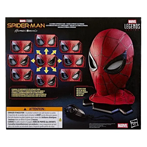 Spider-man Mask — Hasbro Marvel Legends Electronic Expressive