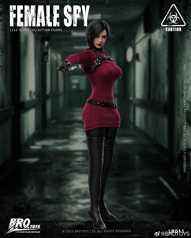 Фигурка Ada Wong Female Spy — Brotoys LR011 Resident Evil 1/12